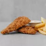 kids tenders and chips
