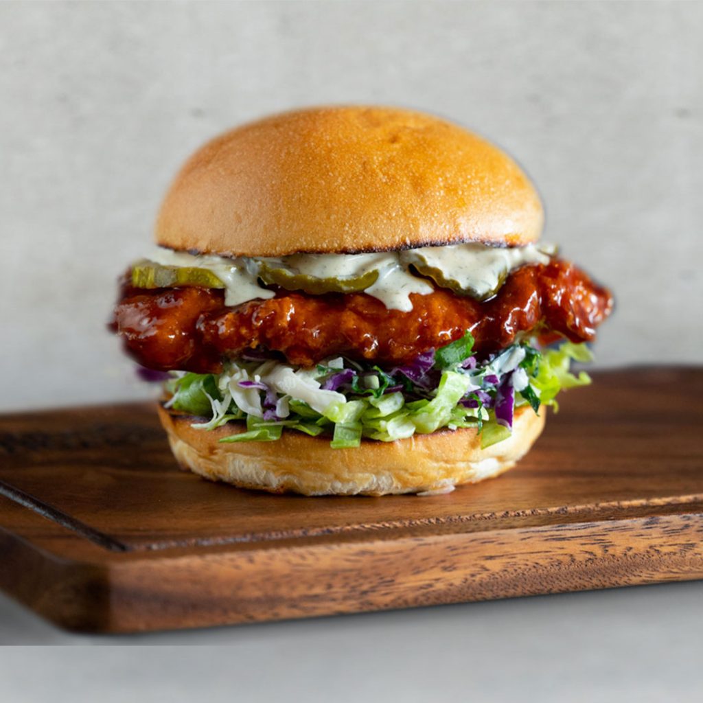 BBQ Glazed Chicken Burger, New Menu Announcement