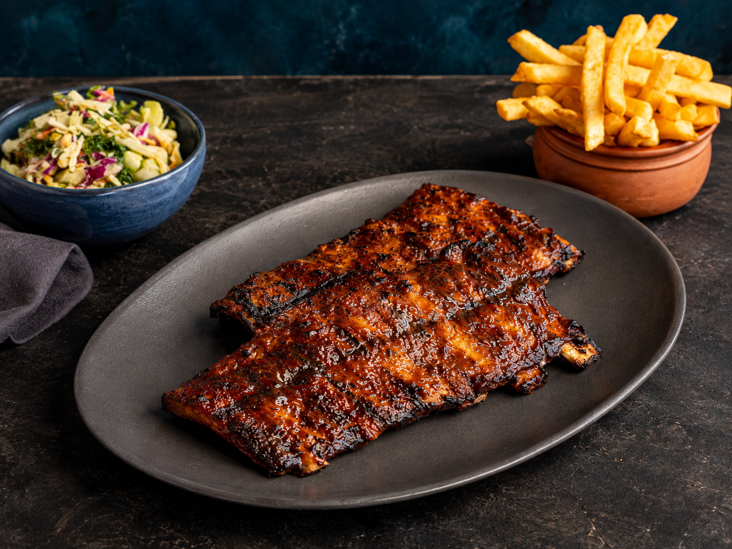 Ribs and Burgers