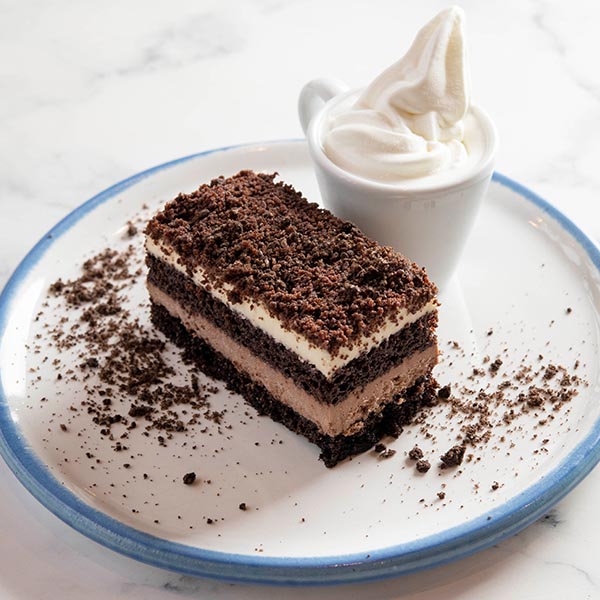 Duo Chocolate Mousse Slice