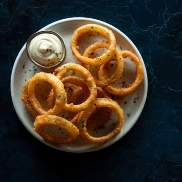 Steakhouse onion rings